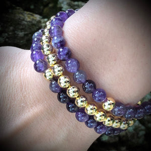 MINI TRINITY AMETHYST SET - SIMPLY SOFIA